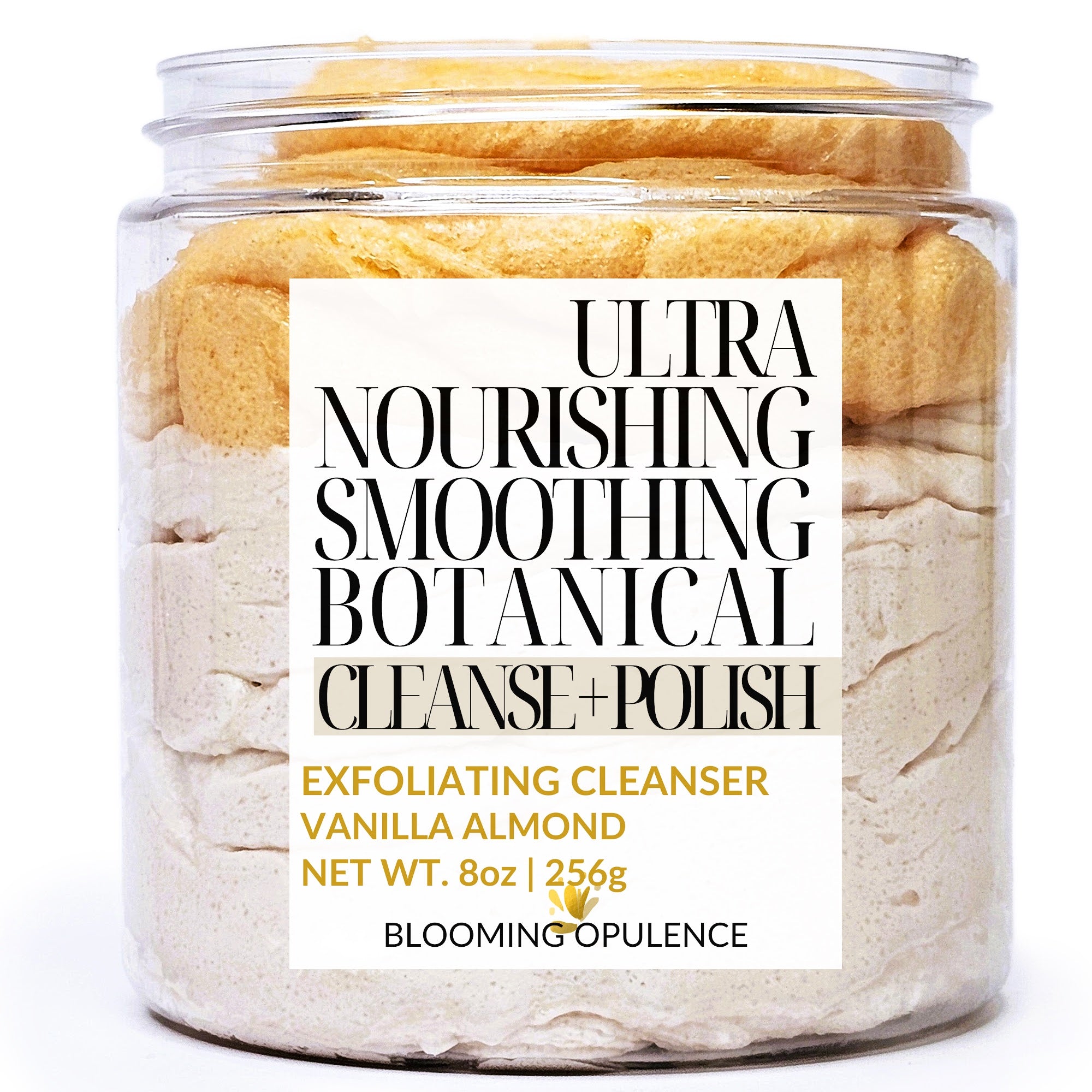 ALMOND | CLEANSE + POLISH | EXFOLIATING CLEANSER