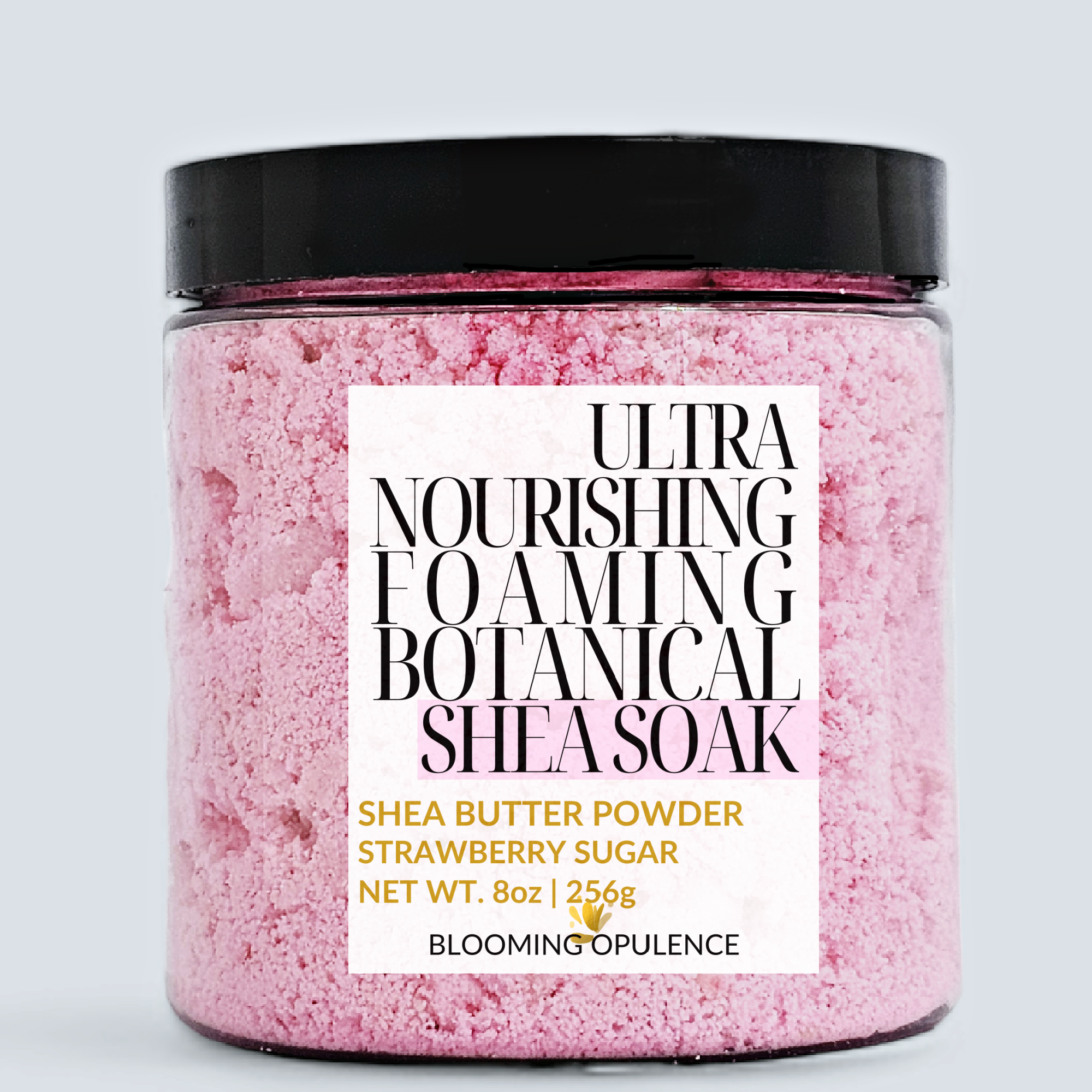 STRAWBERRY SUGAR | BATH BOMB POWDER | SHEA BUTTER INFUSED