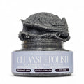 CLEANSE + POLISH | ACTIVATED CHARCOAL | ARTIFICIAL DYE FREE | EXFOLIATING CLEANSER