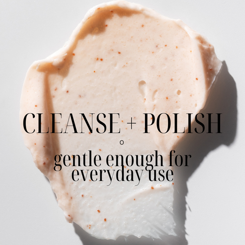 CLEANSE + POLISH | BRIGHT ALMOND | EXFOLIATING CLEANSER
