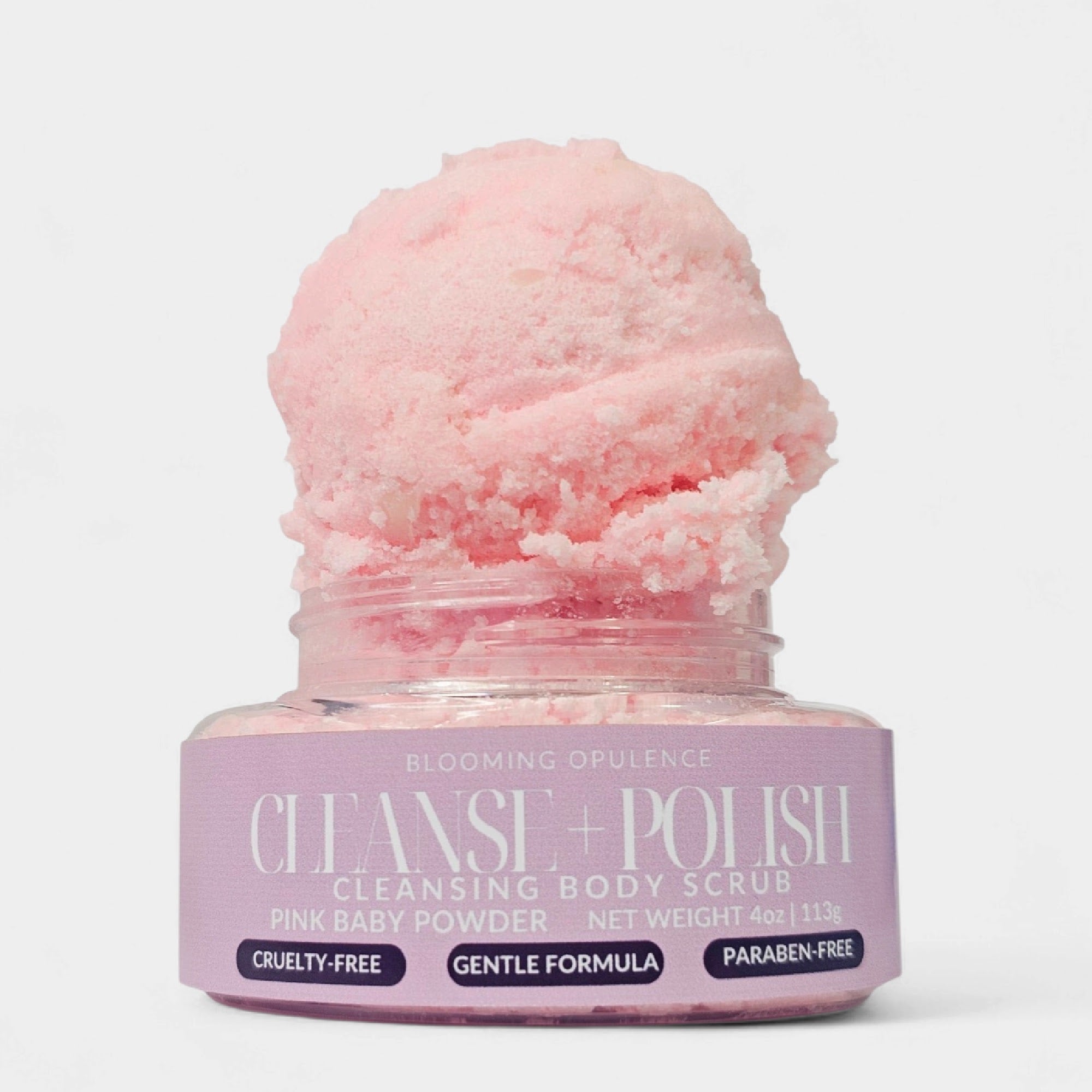 CLEANSE + POLISH | PINK BABY POWDER | EXFOLIATING CLEANSER