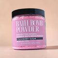 STRAWBERRY SUGAR | BATH BOMB POWDER | SHEA BUTTER INFUSED