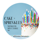 CAKE + SPRINKLES | NO FLAME HOME SCENT