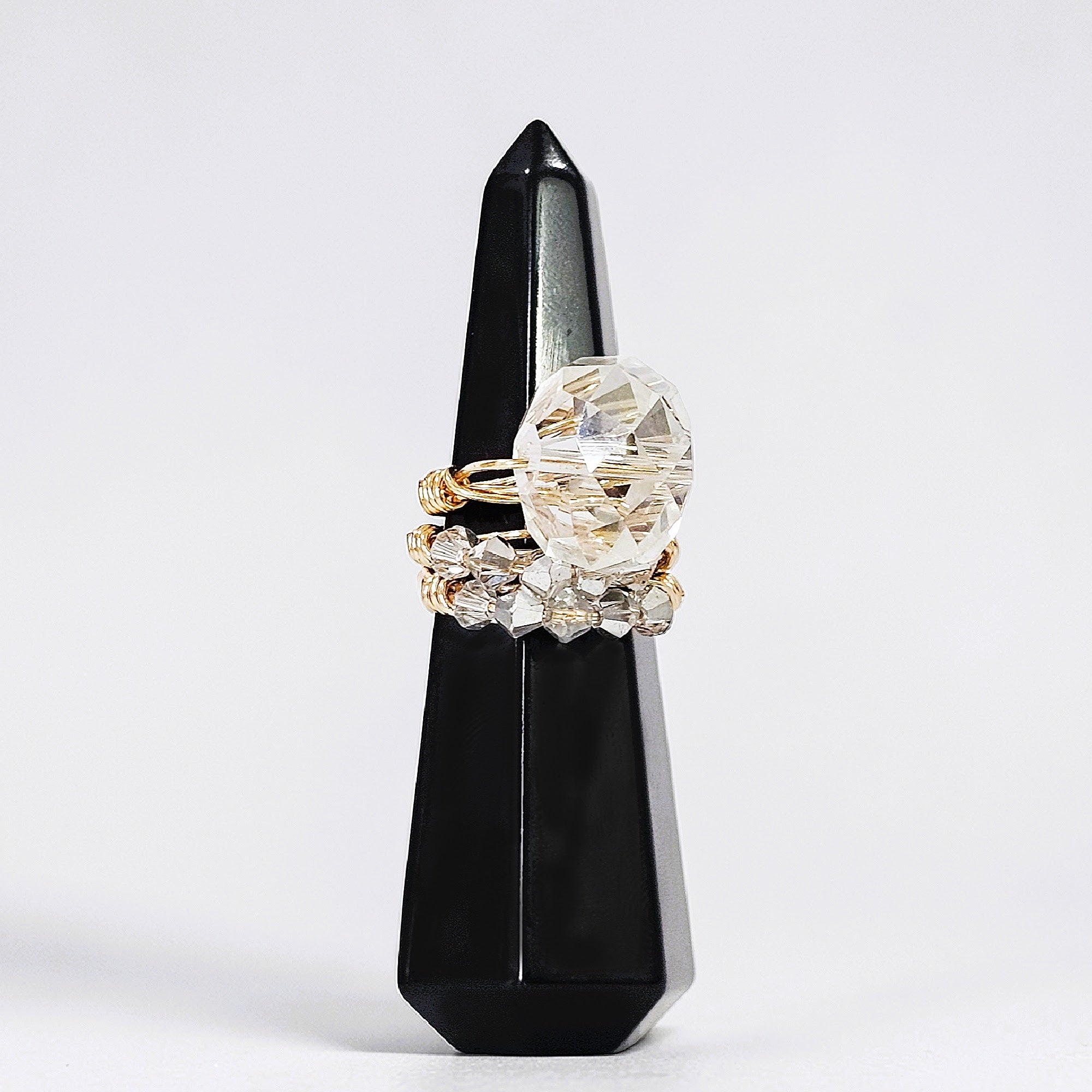 EVERYDAY STATEMENT RING SET OF 3