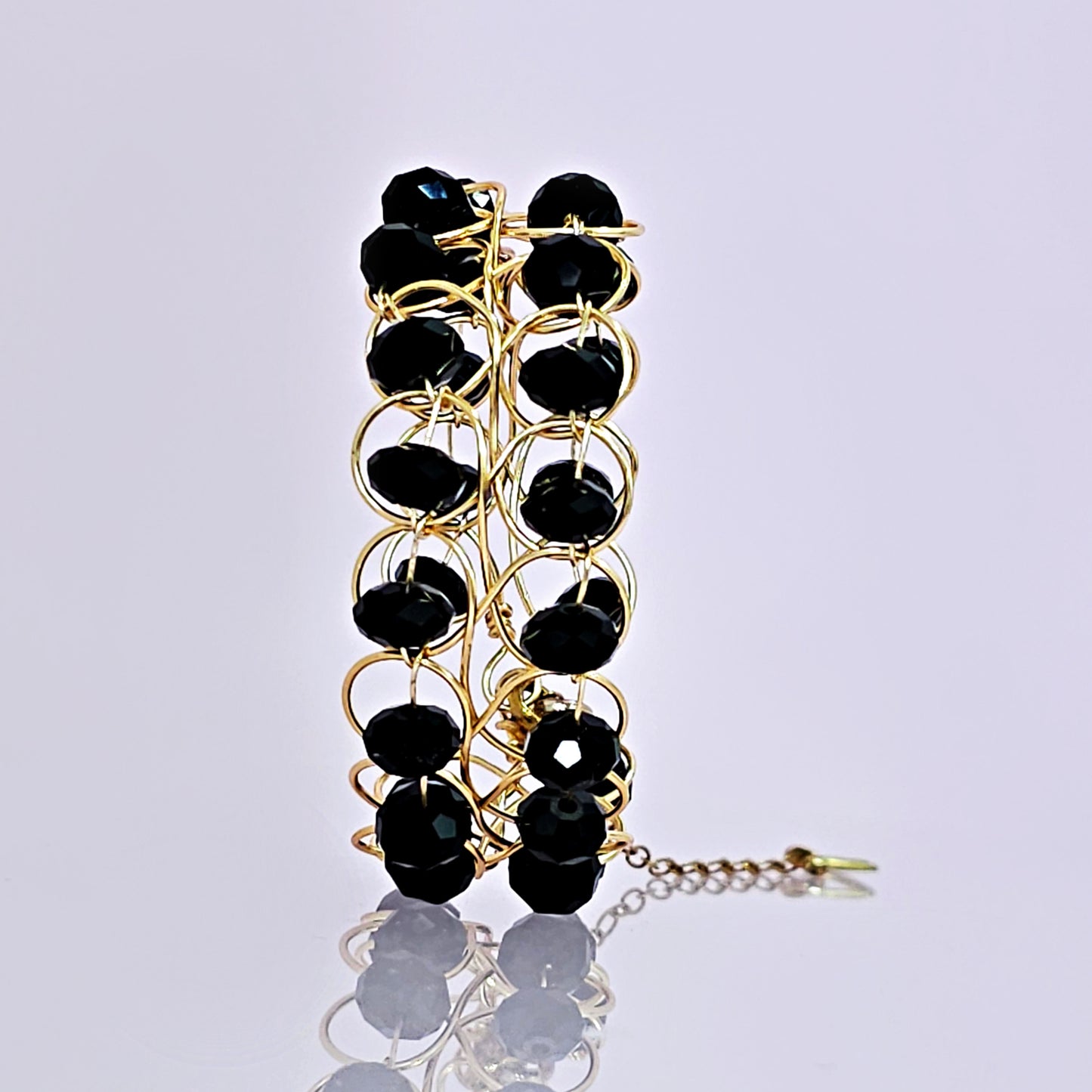 ONYX CRYSTAL BRACELET