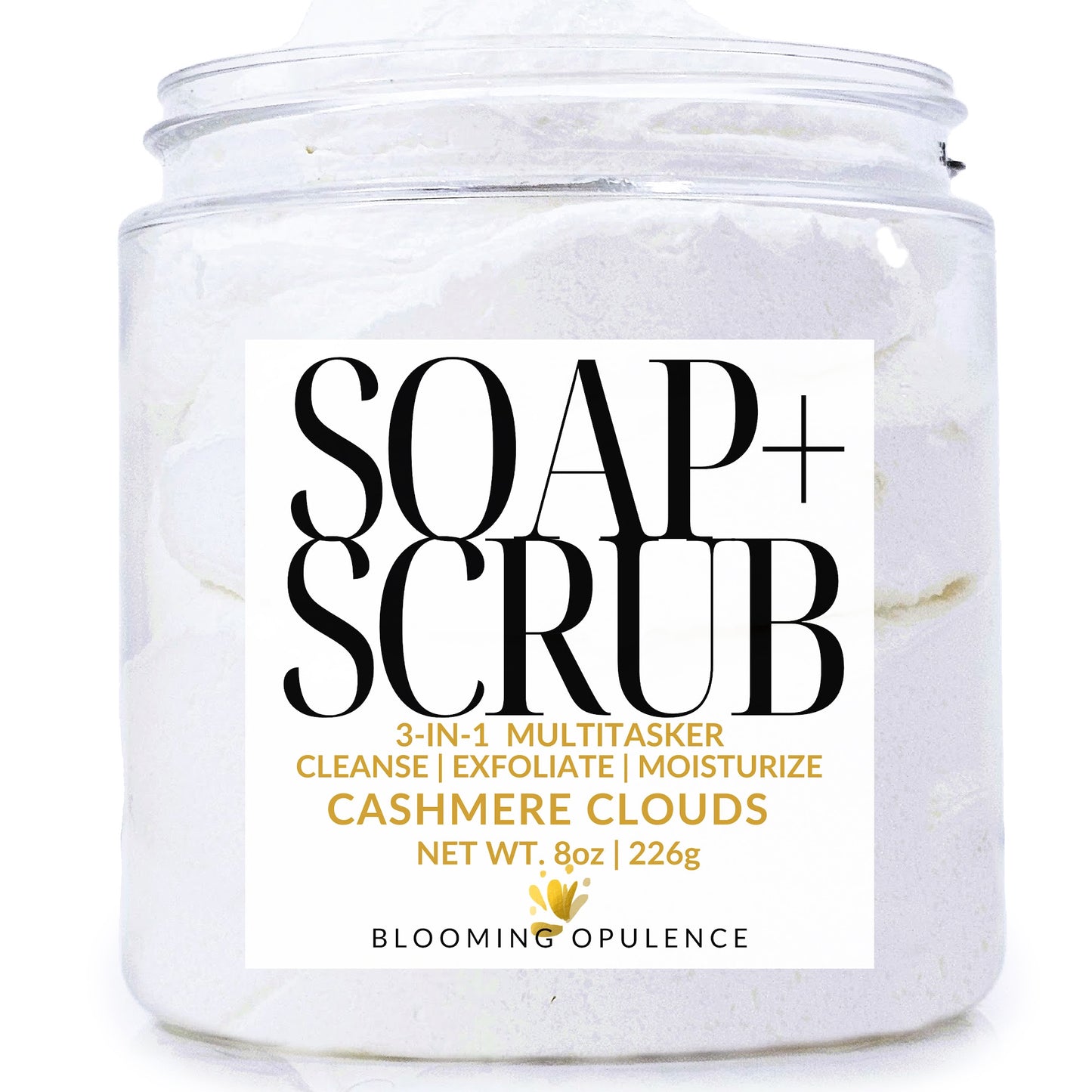 SOAP + SCRUB - CASHMERE CLOUDS