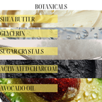 CLEANSE + POLISH | ACTIVATED CHARCOAL | ARTIFICIAL DYE FREE | EXFOLIATING CLEANSER