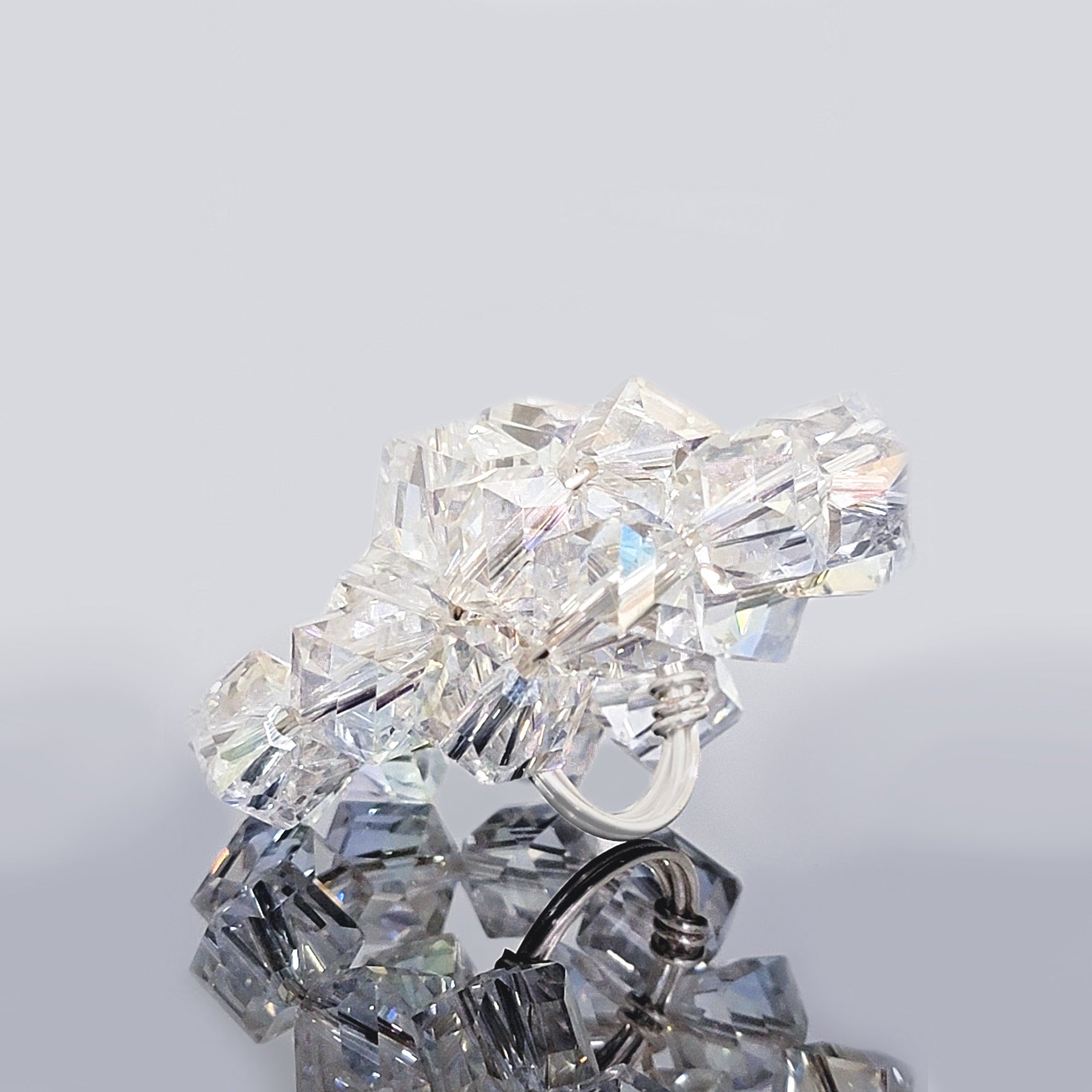 LARGE CRYSTAL RING