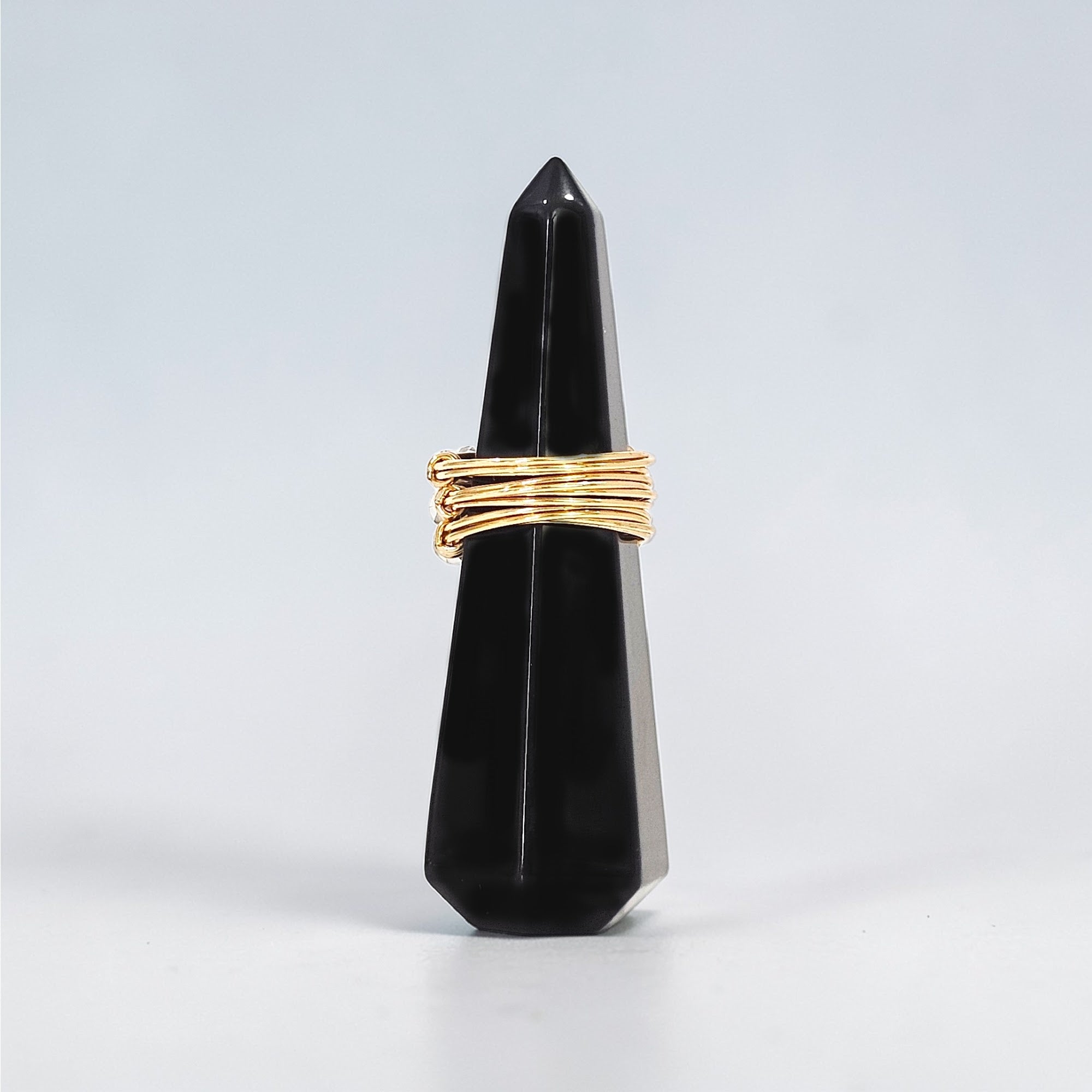 CRYSTAL STACKING RING SET MINIMALISTIC JEWELRY