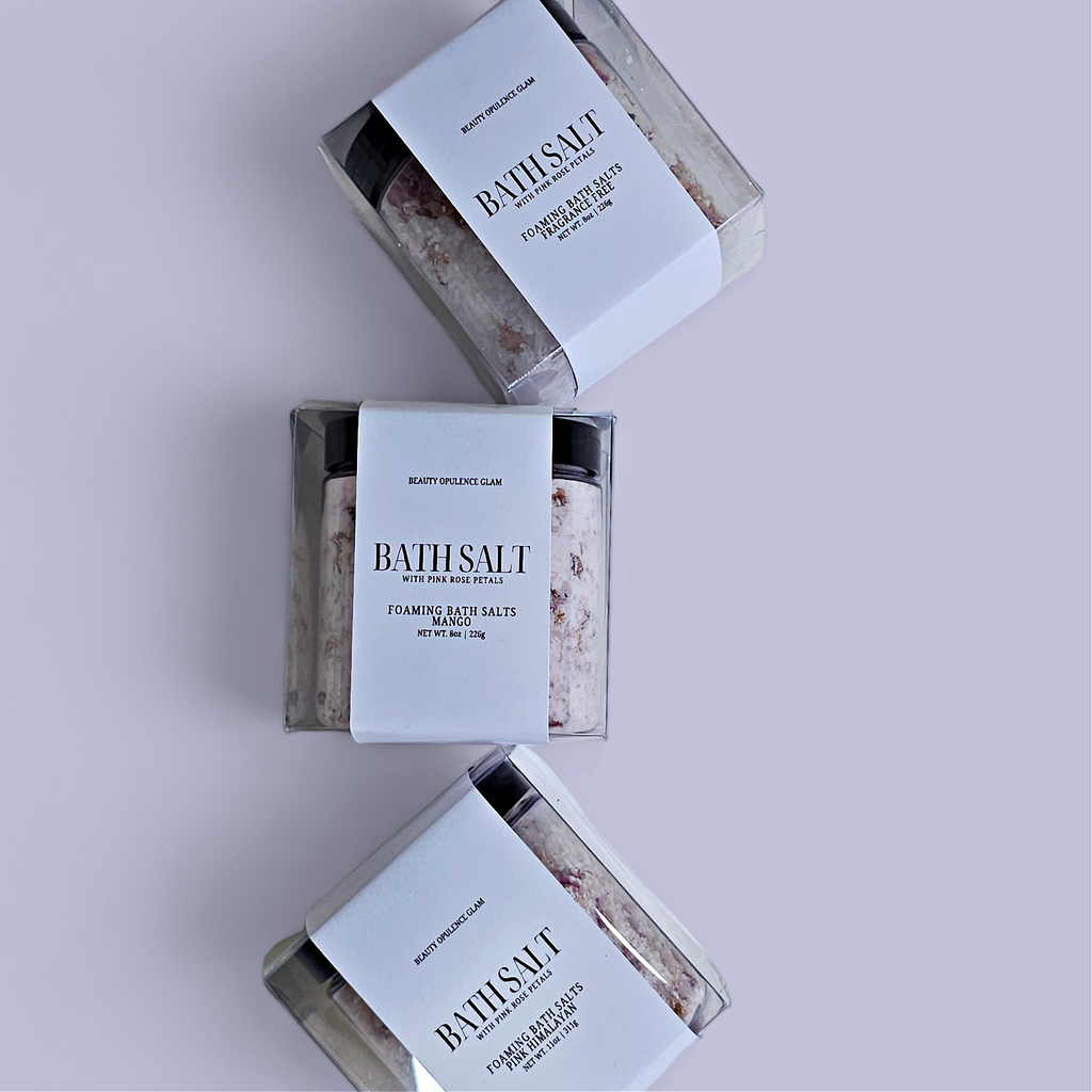 BATH SALT GIFT SET | NATURAL SALTS FOR BATH | SET OF 3