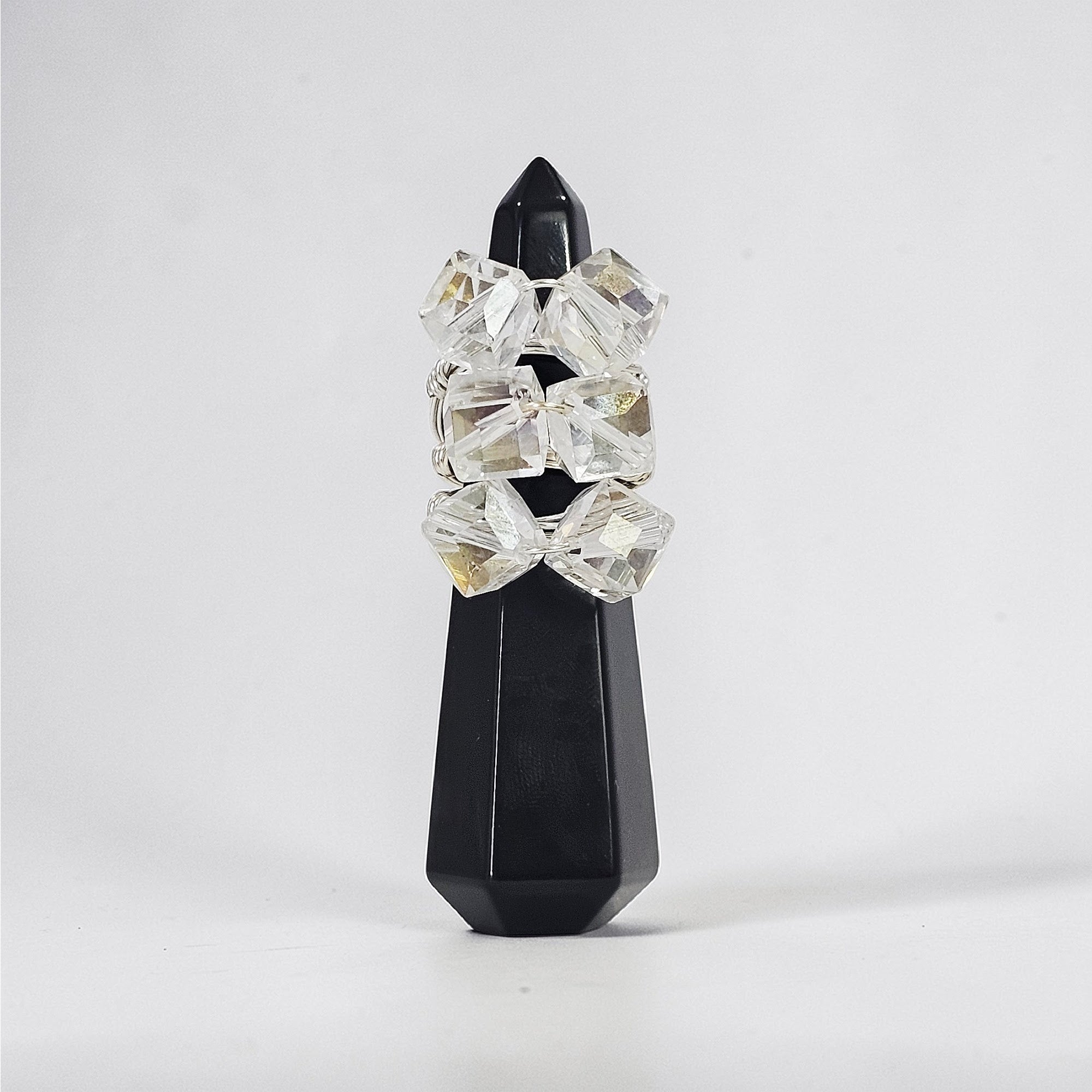 CHUNKY CRYSTAL RINGS