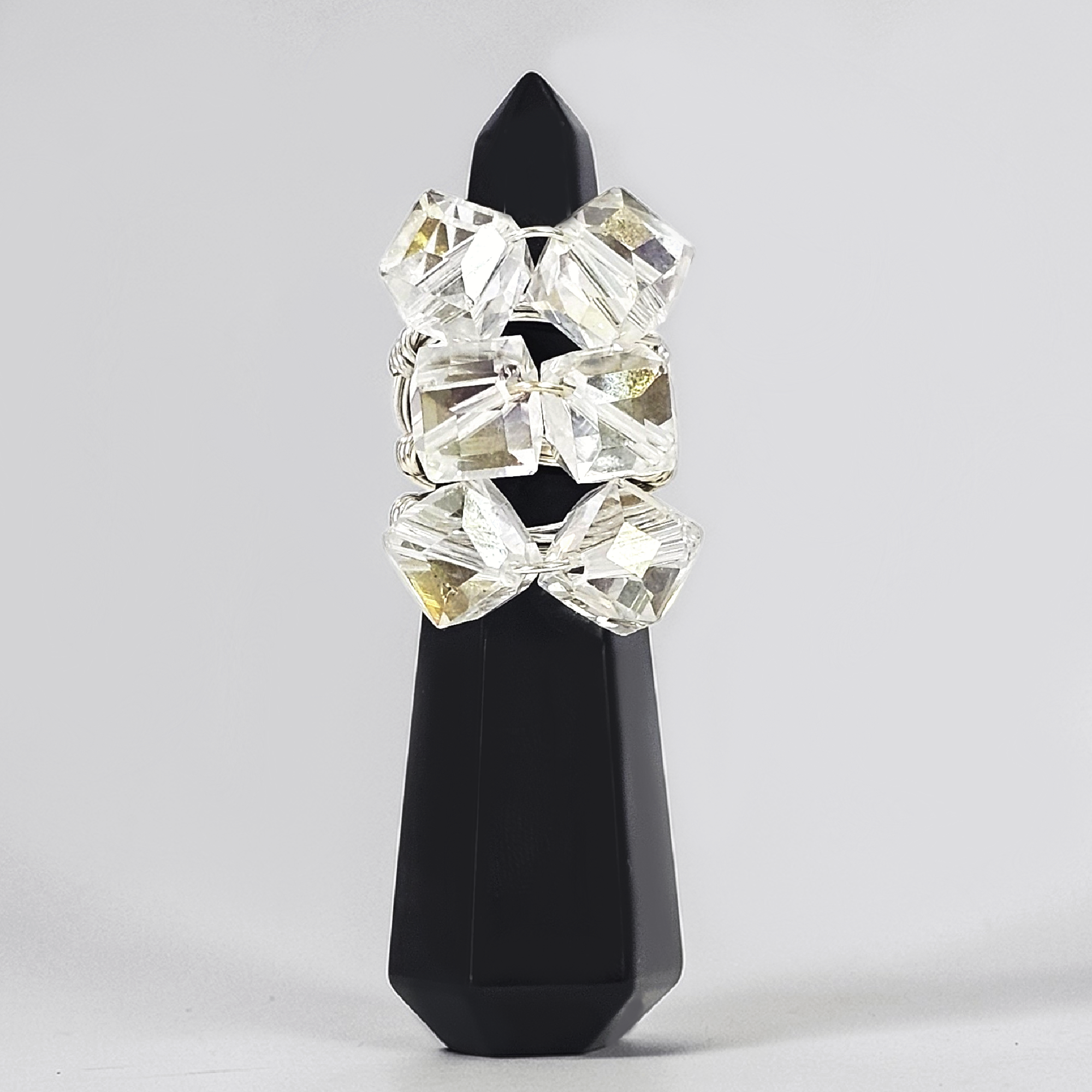 CHUNKY CRYSTAL RINGS