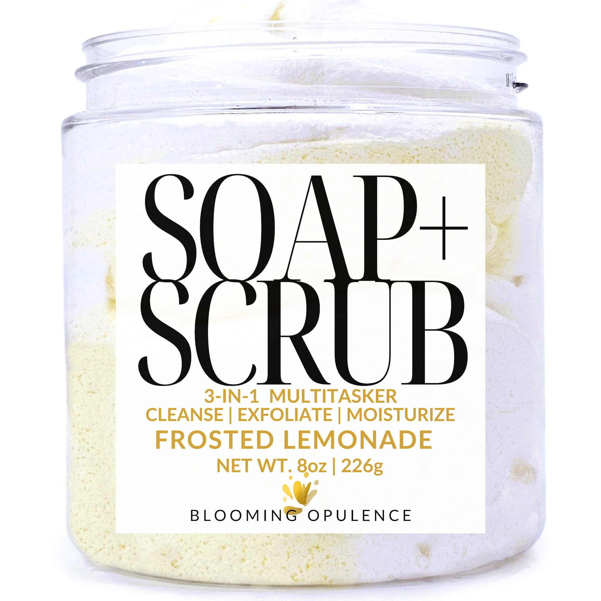 SOAP  SCRUB | FROSTED LEMONADE