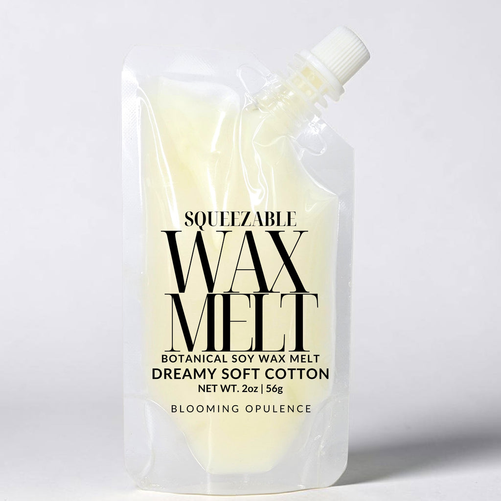 DREAMY SOFT COTTON | SOY SQUEEZABLE WAX MELTS