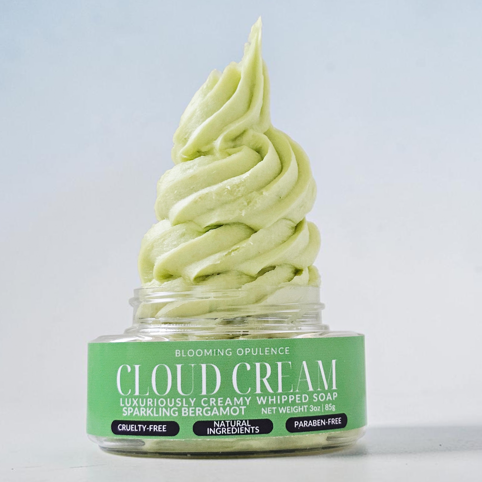 CLOUD CREAM | SPARKLING BERGAMOT | WITH MOISTURIZING SHEA & OLIVE OIL