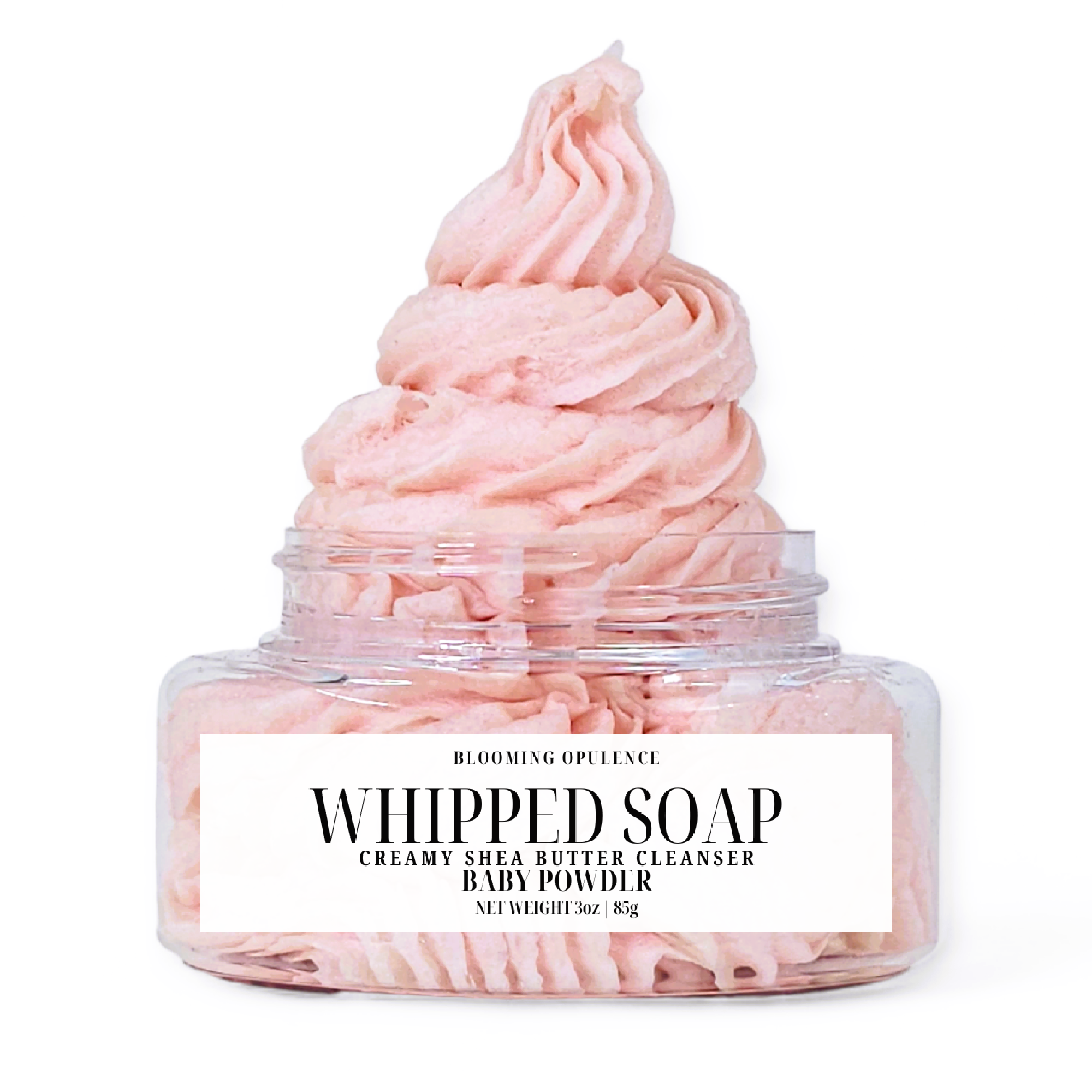 WHIPPED SOAP | PLANT BASED | BABY POWDER SCENTED SOAP