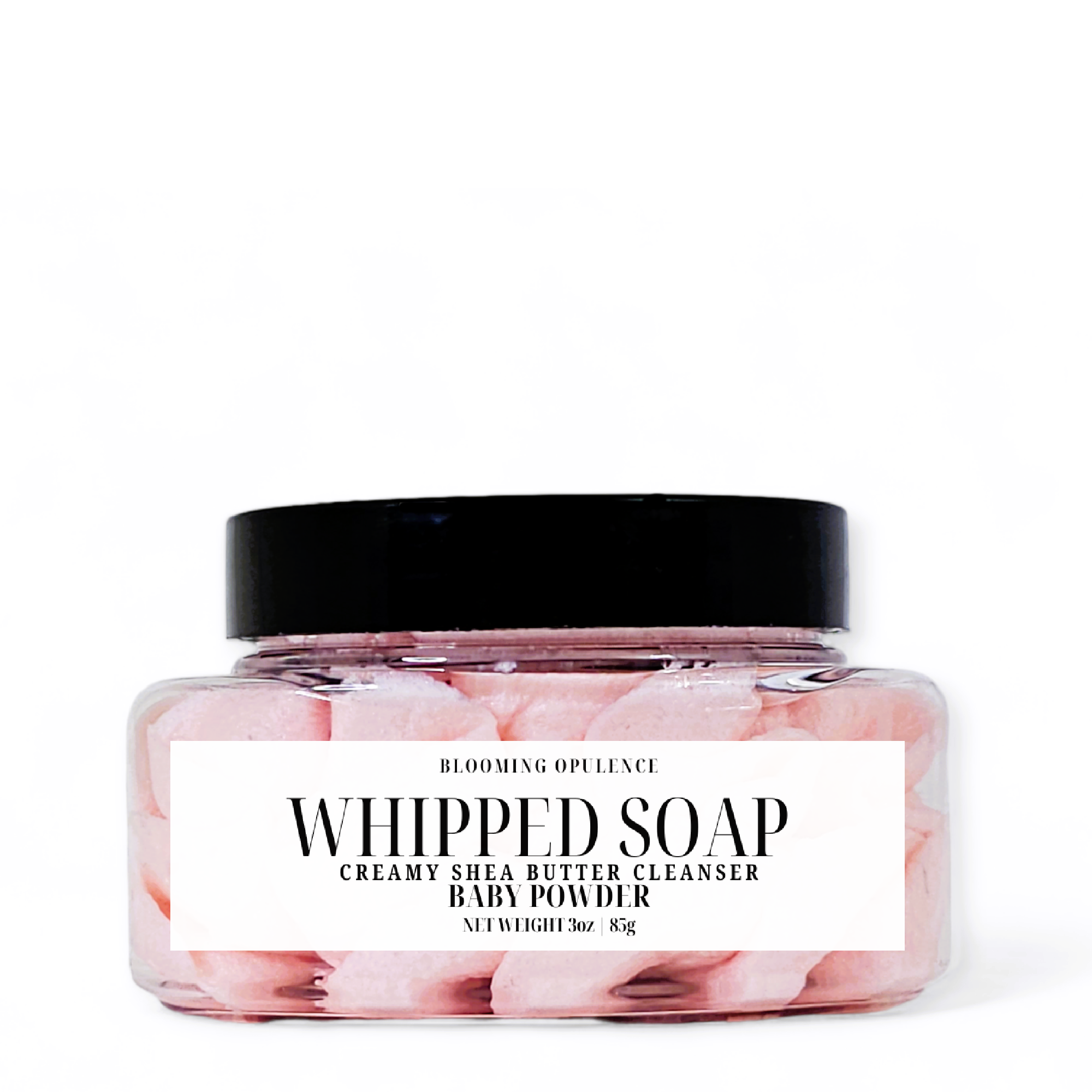 WHIPPED SOAP | PLANT BASED | BABY POWDER SCENTED SOAP