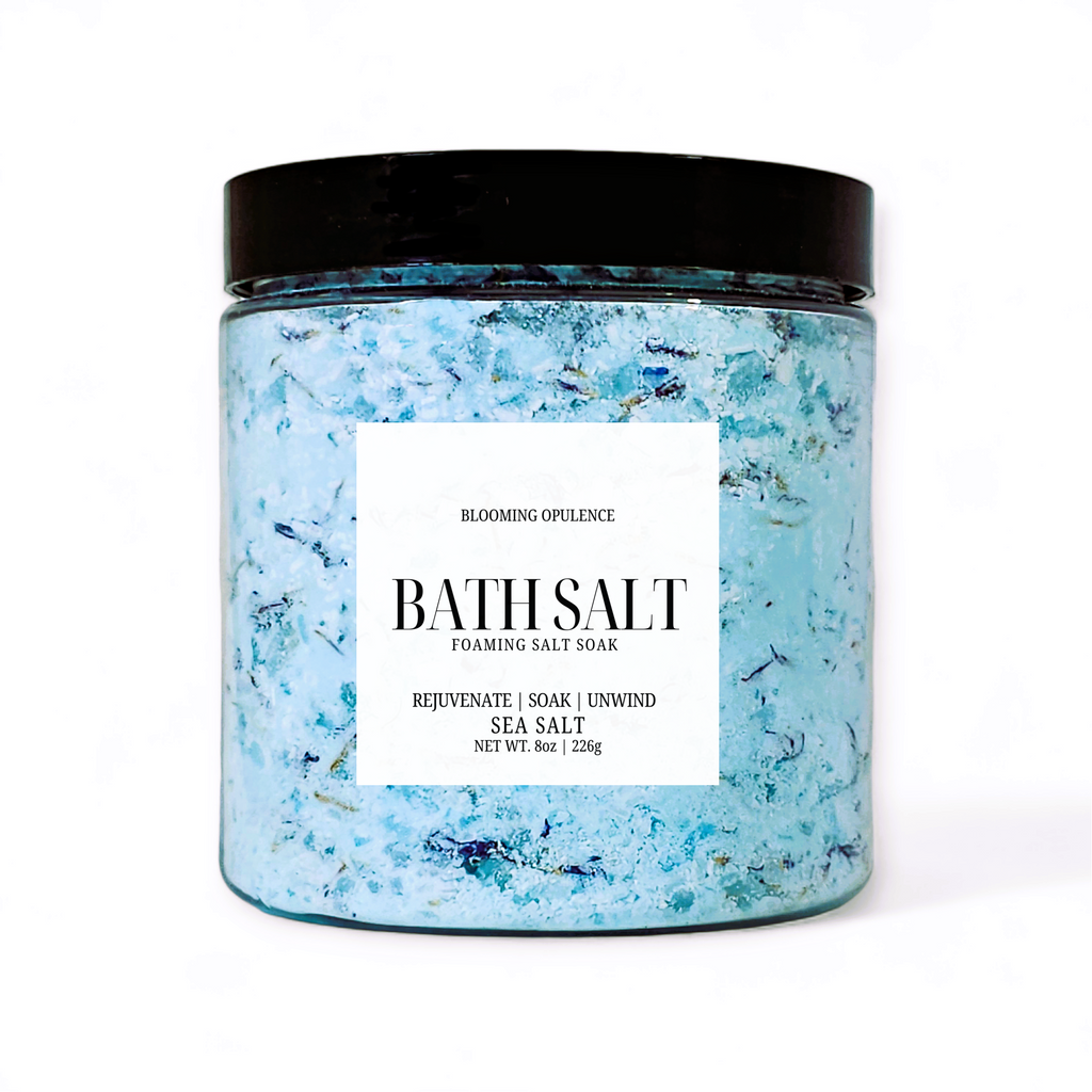 BATH SOAK | BLUE BATH SALTS | BLUE PETALS
