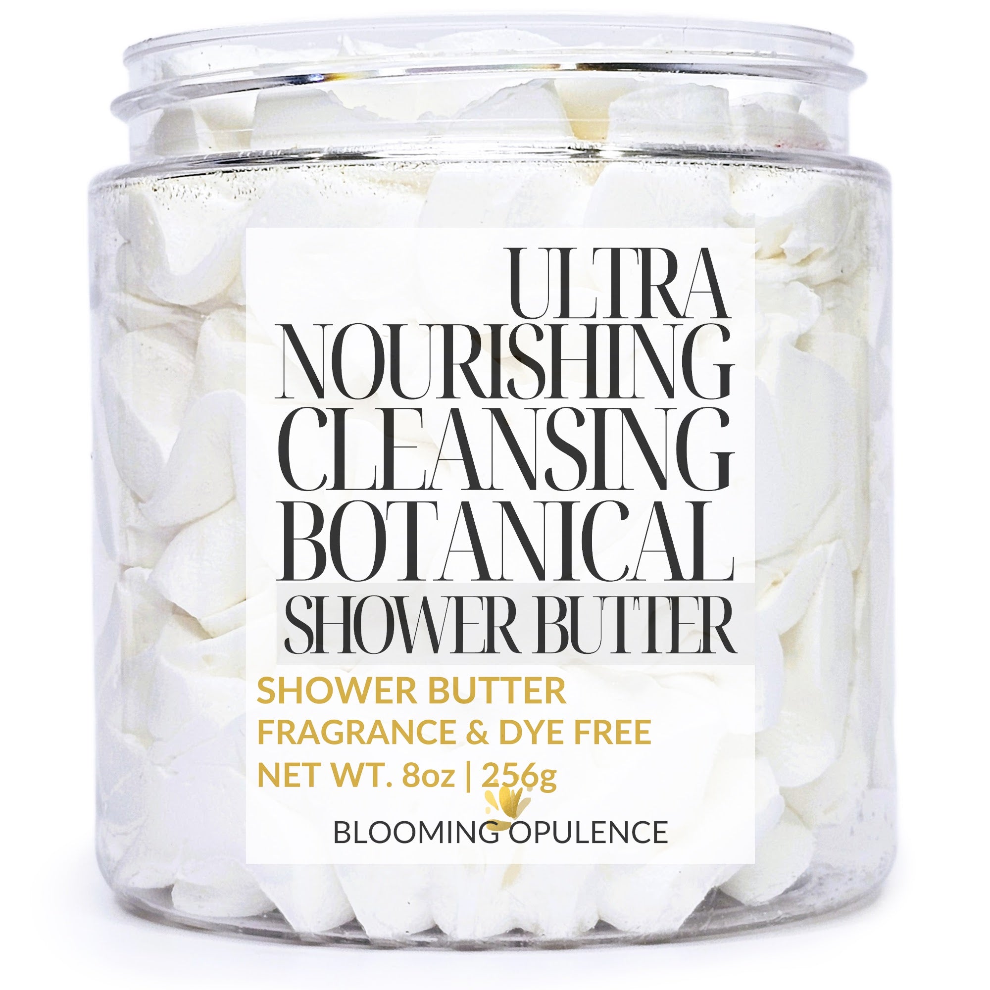 PURE & GENTLE FRAGRANCE-FREE | DYE-FREE | SHOWER BUTTER | SHEA BUTTER CLEANSER | PARABEN FREE