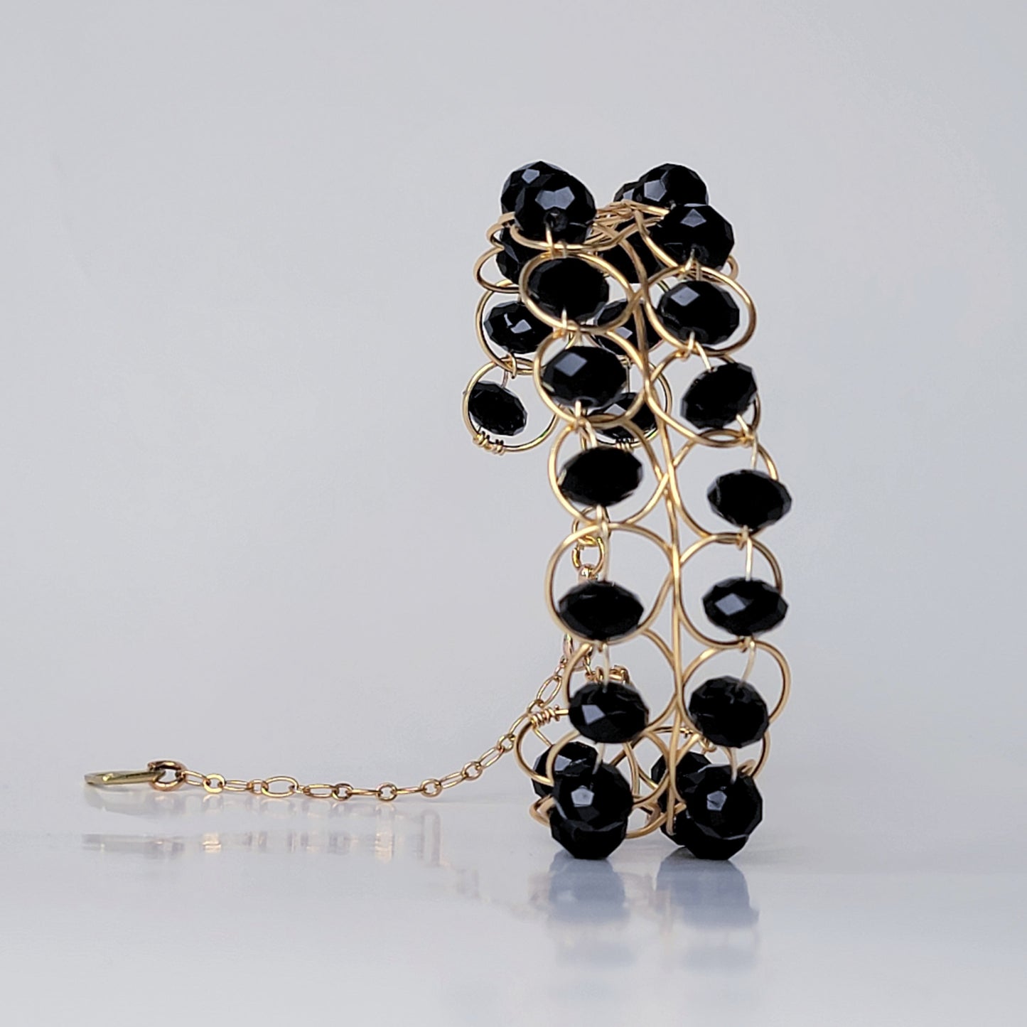 ONYX CRYSTAL BRACELET